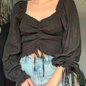 Boutique black blouse